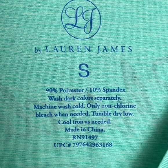 LJ by Lauren James Long Sleeve Sun Shirt with Dog - Picture 4 of 9